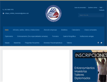 Tablet Screenshot of instituto-integra.com